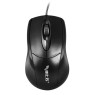 Мышь WindLeopard Black, USB, 3 кнопки, 1000dpi