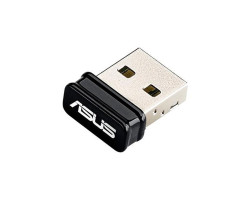 Сетевая карта Asus USB-N10 Nano Black (USB > Wi-Fi 150 Мбит/ с, 802.11n)