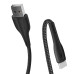 Кабель USB  - 1.0m AM/ Type-C  ColorWay, Black, 2.4A (CW-CBUC034-BK)