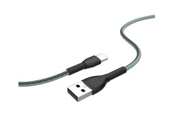 Кабель USB  - 1.0m AM/ Type-C  ColorWay, Grey, 3A (CW-CBUC041-GR)-foto2