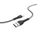 Кабель USB  - 1.0m AM/ Type-C  ColorWay, Grey, 3A (CW-CBUC041-GR)