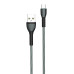 Кабель USB  - 1.0m AM/ Type-C  ColorWay, Grey, 3A (CW-CBUC041-GR)