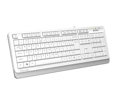 Клавиатура A4tech FKS10 Fstyler Sleek MMedia Comfort, USB, White, (US+Ukrainian+Russian) Клавиатура A4tech FKS10 Fstyler Sleek MMedia Comfort, USB, White, (US+Ukrainian+Russian)