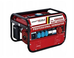 Генератор бензиновый Kraft World KW8500E-foto2