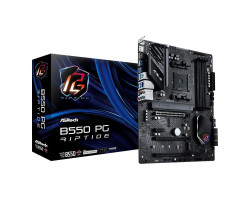Мат.плата AM4 (B550) ASRock B550 PG Riptide, 12xUSB3.2/ 4xUSB2.0, HDMI, ATX