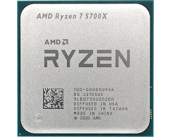 AMD (AM4) Ryzen 7 5700X, Tray, 8x3.4 GHz (Turbo Boost 4.6 GHz), (100-000000926)