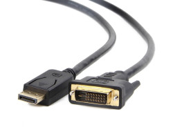 Кабель DisplayPort > DVI 1.8 м Cablexpert (CC-DPM-DVIM)