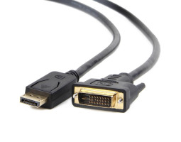 Кабель DisplayPort > DVI 1.8 м Cablexpert (CC-DPM-DVIM)