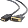 Кабель DisplayPort > DVI 1.8 м Cablexpert (CC-DPM-DVIM)