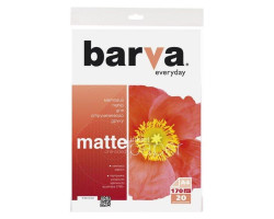 Фотобумага A4 Barva, матовый, 170 г/ м2, 20 л,  серия 