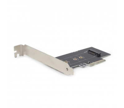 Плата адаптер Gembird, PCI-E 4x, для 1xSSD M.2 (ключ M и ключ B) (PEX-M2-01) Плата адаптер Gembird, PCI-E 4x, для 1xSSD M.2 (ключ M и ключ B) (PEX-M2-01)