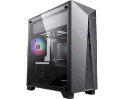 Корпус GameMax Nova N6 Black, без БП, Midi Tower, ATX /  Micro ATX /  Mini ITX
