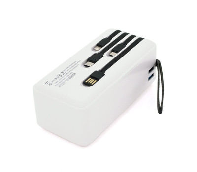 Универсальная мобильная батарея 40000 mAh, HEPU HP-995, White, Blister