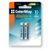 Батарейка LR03 (AAA), щелочная, ColorWay Alkaline Power, 1.5V, Blister (CW-BALR03-2BL) Батарейка LR03 (AAA), щелочная, ColorWay Alkaline Power, 1.5V, Blister (CW-BALR03-2BL)