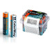 Батарейка LR03 (AAA), щелочная, ColorWay Alkaline Power, 1.5V, Plastic box (CW-BALR03-24PB), за 1ШТ.