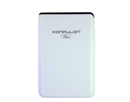 Универсальная мобильная батарея 10000 mAh, Konfulon A6 mini, White, 2xUSB Универсальная мобильная батарея 10000 mAh, Konfulon A6 mini, White, 2xUSB
