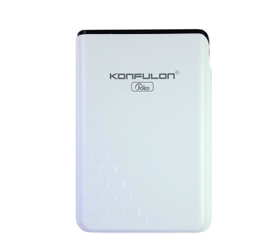 Универсальная мобильная батарея 10000 mAh, Konfulon A6 mini, White, 2xUSB Универсальная мобильная батарея 10000 mAh, Konfulon A6 mini, White, 2xUSB