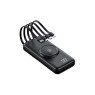 Универсальная мобильная батарея 14000 mAh, Sunix PB-16, Black, 2xUSB, wireless charge + 4in1 кабеля