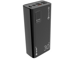Универсальная мобильная батарея 30000 mAh, Tracer, Black, 2xUSB, Type-C, фонарик, LCD-экран Универсальная мобильная батарея 30000 mAh, Tracer, Black, 2xUSB, Type-C, фонарик, LCD-экран