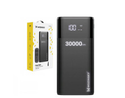Универсальная мобильная батарея 30000 mAh, Wozinsky WPB-001BK, Black, 4xUSB Универсальная мобильная батарея 30000 mAh, Wozinsky WPB-001BK, Black, 4xUSB