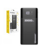 Универсальная мобильная батарея 30000 mAh, Wozinsky WPB-001BK, Black, 4xUSB