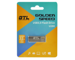 USB 3.0 Flash Drive 32Gb GTL U280 Silver, 70/ 15MBs