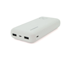 Универсальная мобильная батарея 20000 mAh, Hypergear, White, 2xUSB