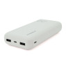 Универсальная мобильная батарея 20000 mAh, Hypergear, White, 2xUSB