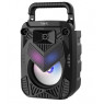 Колонка портативная Havit HV-SQ100BT Black/ Red, 3 Вт, USB, FM, BT, LED, TF, MIC (6939119005849)