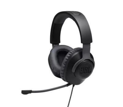 Наушники JBL Quantum 100, Black, 3.5 мм, мікрофон, динаміки 40 мм, (JBLQUANTUM100BLK) Наушники JBL Quantum 100, Black, 3.5 мм, мікрофон, динаміки 40 мм, (JBLQUANTUM100BLK)