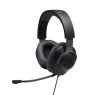 Наушники JBL Quantum 100, Black, 3.5 мм, мікрофон, динаміки 40 мм,  (JBLQUANTUM100BLK)