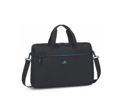 Сумка для ноутбука 15.6&Prime; RivaCase Regent, Black, поліестер, 420x290x55 мм (8037)