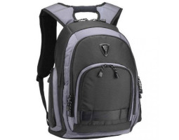 Рюкзак для ноутбука 16&Prime; Sumdex PON-395GY, Black/ Grey, поліестер, 27.3 x 26.7 x 3.8 см
