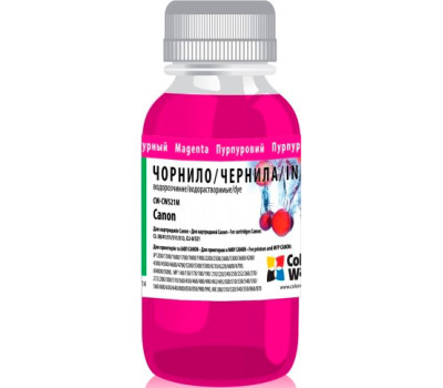 Чернила ColorWay  Canon CL-38/ 511/ CLI-8/ 521 100ml Magenta, (CW-CW521M01)