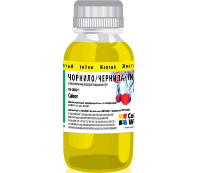 Чернила ColorWay  Canon CL-38/ 511/ CLI-8/ 521 200ml Yellow