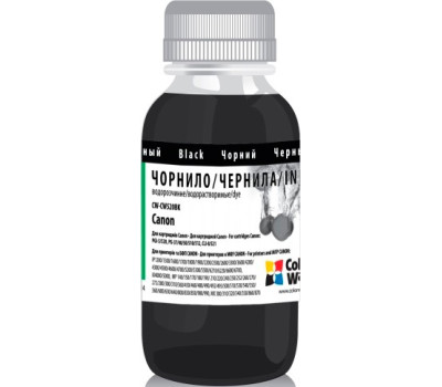 Чернила ColorWay Canon PGI-5/ 520/ PG-37/ CLI-8 100ml Black (CW-CW520BK01) Чернила ColorWay Canon PGI-5/ 520/ PG-37/ CLI-8 100ml Black (CW-CW520BK01)