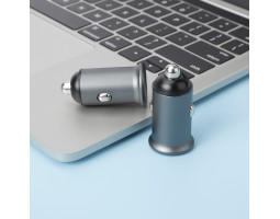 Автомобильное зарядное устройство ColorWay, Black, 1xUSB/ QC3.0, 1xUSB-C/ PD, 3A (CW-CHA029PD-GR)-foto4