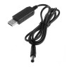 Кабель для роутера USB 2.0 > 5.5*2.5, 9V, 1.0m, Black