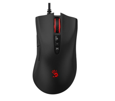 Мышь A4Tech ES5 Bloody Stone Black, USB Gaming, 100-3200DPI, RGB, 10M нажатий