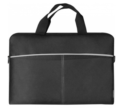 Сумка для ноутбука 15.6&Prime; Defender Lite, Black/ Gray, полиэстер, 390х310х55 мм (26086)
