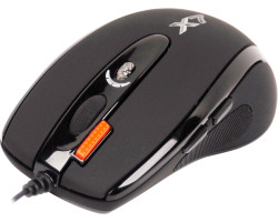 Мышь A4Tech X-710BK (400/ 800/ 1200/ 1600/ 2000dpi)