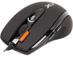 Мышь A4Tech X-710BK (400/ 800/ 1200/ 1600/ 2000dpi)