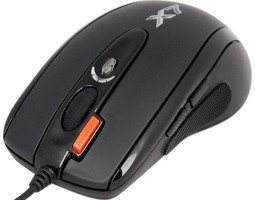 Мышь A4Tech XL-750BK USB Full speed Laser Game Oscar mouse, цвет::Черный, кнопка тройного выстрела! 8