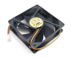 Вентилятор 80mm Gembird FANCASE/ ball (3pin мини разъем, с шарикоподшипником)