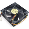 Вентилятор 80mm Gembird FANCASE/ ball (3pin мини разъем, с шарикоподшипником)