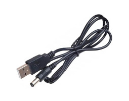 Кабель питания USB 5V (AM) > DC 3.5, 1.0m, 2A, black, Atcom (10035) Кабель питания USB 5V (AM) > DC 3.5, 1.0m, 2A, black, Atcom (10035)