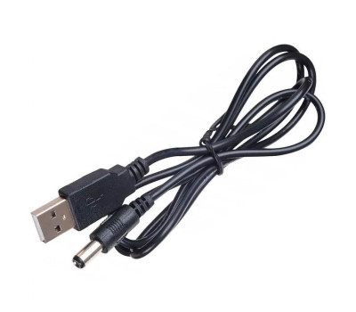 Кабель питания USB 5V (AM) > DC 3.5, 1.0m, 2A, black, Atcom (10035) Кабель питания USB 5V (AM) > DC 3.5, 1.0m, 2A, black, Atcom (10035)