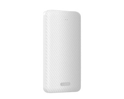 Универсальная мобильная батарея 10000 mAh, YK-design YKP-021, White, 2xUSB, microUSB, Type-C, 2.1A