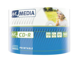 CD-R Verbatim 700Mb 52x Printable MyMedia (69206)
