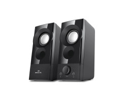 Колонки 2.0 REAL-EL S-90 Black, 2 x 3 Вт, пластиковый корпус, питание от USB, управление спереди-foto2